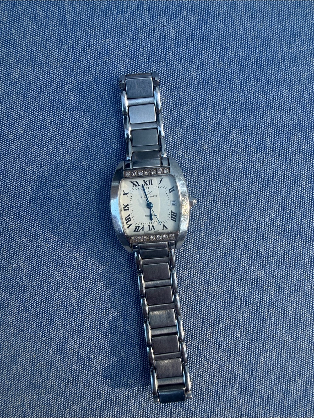 Klaus-Kobec Charisma KKL1928D Swiss Diamond Stainless Steel Watch